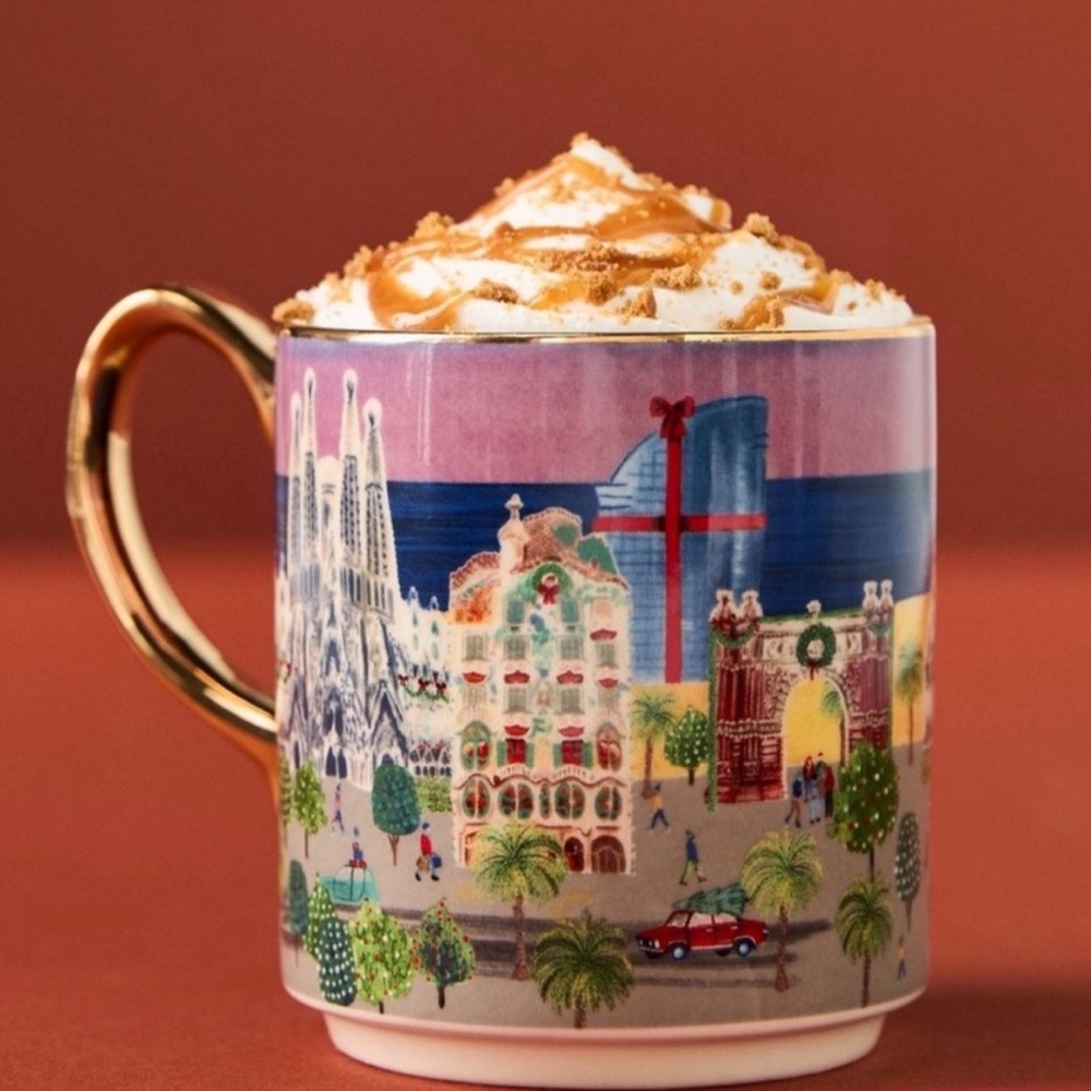 Holiday in the City Mug- Barcelona